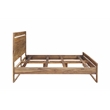 Urban Mid-Century Modern Sheesham Wood King Bed.
