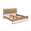 Urban Mid-Century Modern Sheesham Wood King Bed.