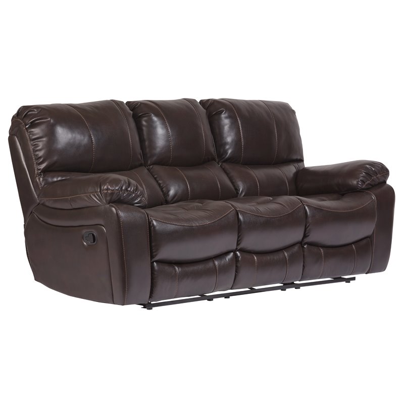 Ramsey Transitional Triple Power Recliner Sofa - Brown - 03-112C-01-6013A