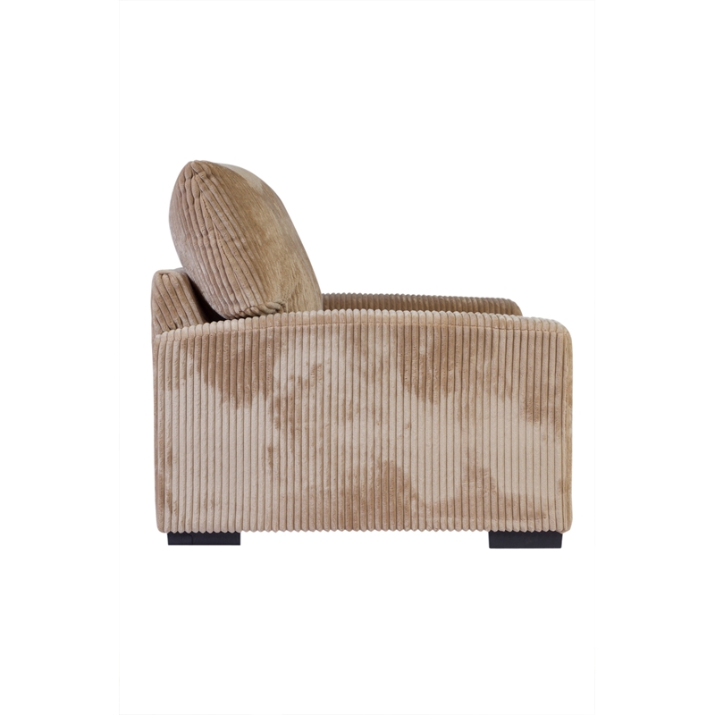 Porter Designs Big Chill Corduroy Tan Oversize Chair 0133C032247A