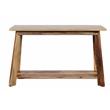 Porter Designs Kalispell Solid Sheesham Wood Console Table in Brown