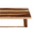 Porter Designs Kalispell Solid Sheesham Wood Console Table in Brown