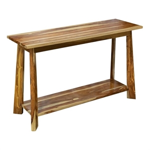 kalispell solid sheesham wood console table