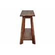 Porter Designs Kalispell Solid Sheesham Wood Console Table in Harvest