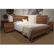 Urban Mid-Century Modern Sheesham Wood 2 Drawer Nightstand.