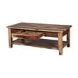 Porter Designs Taos Solid Sheesham Wood Coffee Table w/ Drawer