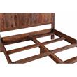 Porter Designs Kalispell Sheesham Solid Wood Queen Bed in Harvest Brown