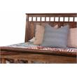 Kalispell Solid Sheesham Wood King Bed - Harvest.