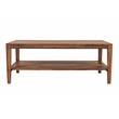 Porter Designs Fall River Solid Sheesham Wood Coffee Table - Natural.