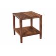 Porter Designs End Table Coffee Accent Table Rectangle in Wood - Brown