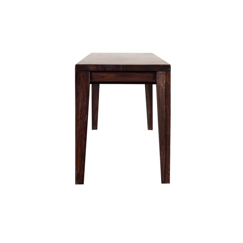 Porter Designs Fall River Solid Sheesham Wood Dining Bench - Gray.