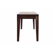 Porter Designs Fall River Solid Sheesham Wood Dining Bench - Gray.
