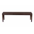 Porter Designs Fall River Solid Sheesham Wood Dining Bench - Gray.