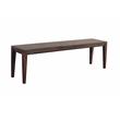 Porter Designs Fall River Solid Sheesham Wood Dining Bench - Gray.