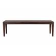 Porter Designs Fall River Solid Sheesham Wood Dining Bench - Gray.