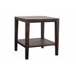 Porter Designs Fall River Solid Sheesham Wood End Table - Gray.
