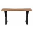 Porter Designs Manzanita Live Edge Solid Acacia Wood Console Table - Natural.