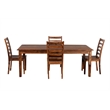 Porter Designs Sonora Solid Sheesham Wood Dining Table in Brown