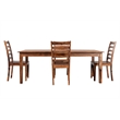 Porter Designs Sonora Solid Sheesham Wood Dining Table in Brown