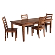 Porter Designs Sonora Solid Sheesham Wood Dining Table in Brown