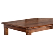 Porter Designs Sonora Solid Sheesham Wood Dining Table in Brown