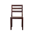Porter Designs Fall River Solid Sheesham Wood Dining Chair in Walnut (Set of 2)