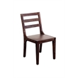 Porter Designs Fall River Solid Sheesham Wood Dining Chair in Walnut (Set of 2)