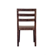 Porter Designs Fall River Solid Sheesham Wood Dining Chair in Walnut (Set of 2)
