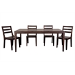 Porter Designs Fall River Solid Sheesham Wood Dining Chair in Walnut (Set of 2)