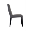 Porter Designs Verona Contemporary Dining Chair in Gray (Set of 2)