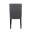 Porter Designs Verona Contemporary Dining Chair in Gray (Set of 2)