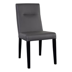 Porter Designs Verona Contemporary Dining Chair in Gray (Set of 2)
