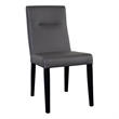 Porter Designs Verona Contemporary Dining Chair in Gray (Set of 2)