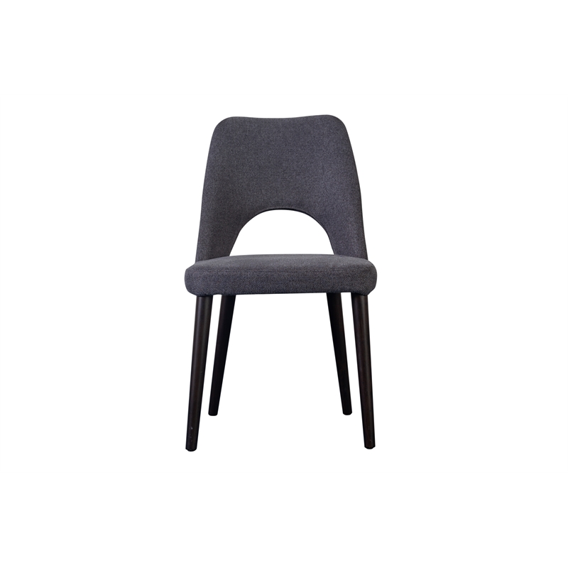 Porter Designs Prato Transitional Dining Chair in Gray (Set of 2)