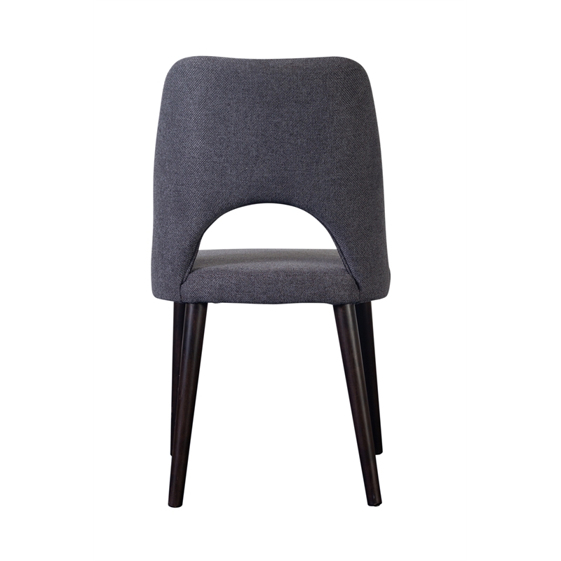 Porter Designs Prato Transitional Dining Chair in Gray (Set of 2)