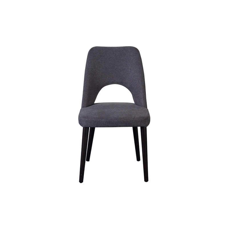 Porter Designs Prato Transitional Dining Chair in Gray (Set of 2)