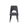 Porter Designs Prato Transitional Dining Chair in Gray (Set of 2)