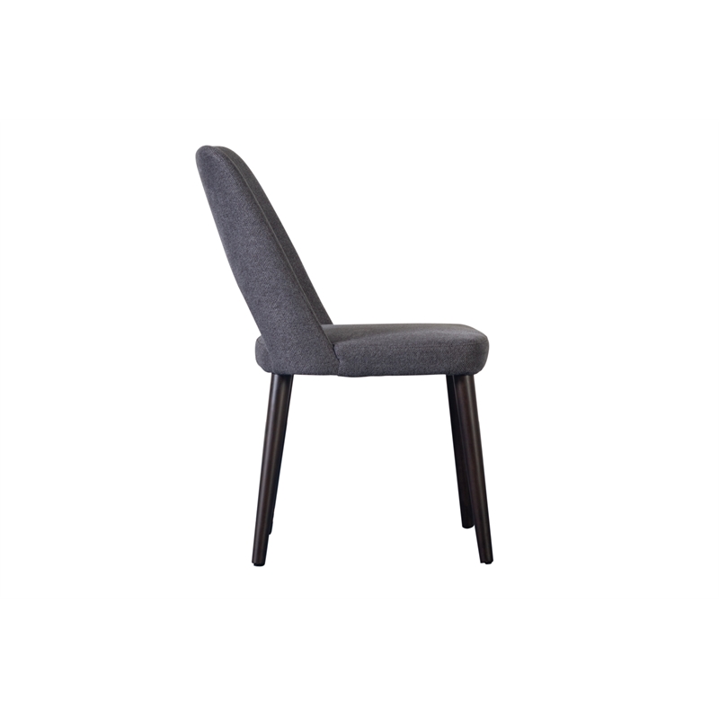 Porter Designs Prato Transitional Dining Chair in Gray (Set of 2)