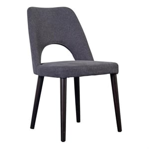 Porter Designs Prato Transitional Dining Chair in Gray (Set of 2)