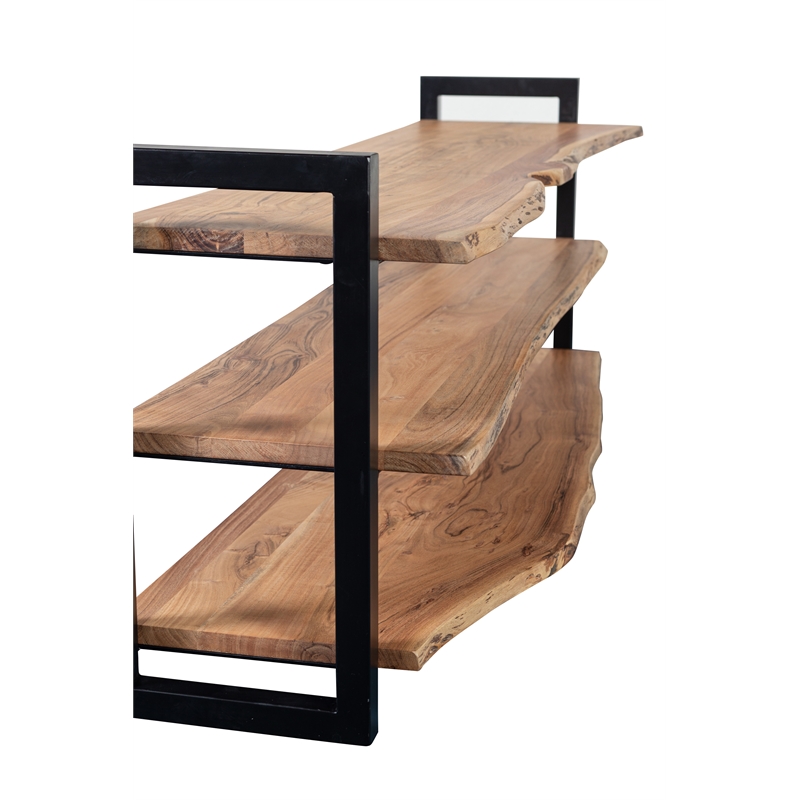 Porter Designs Manzanita Solid Acacia Wood TV Stand ...