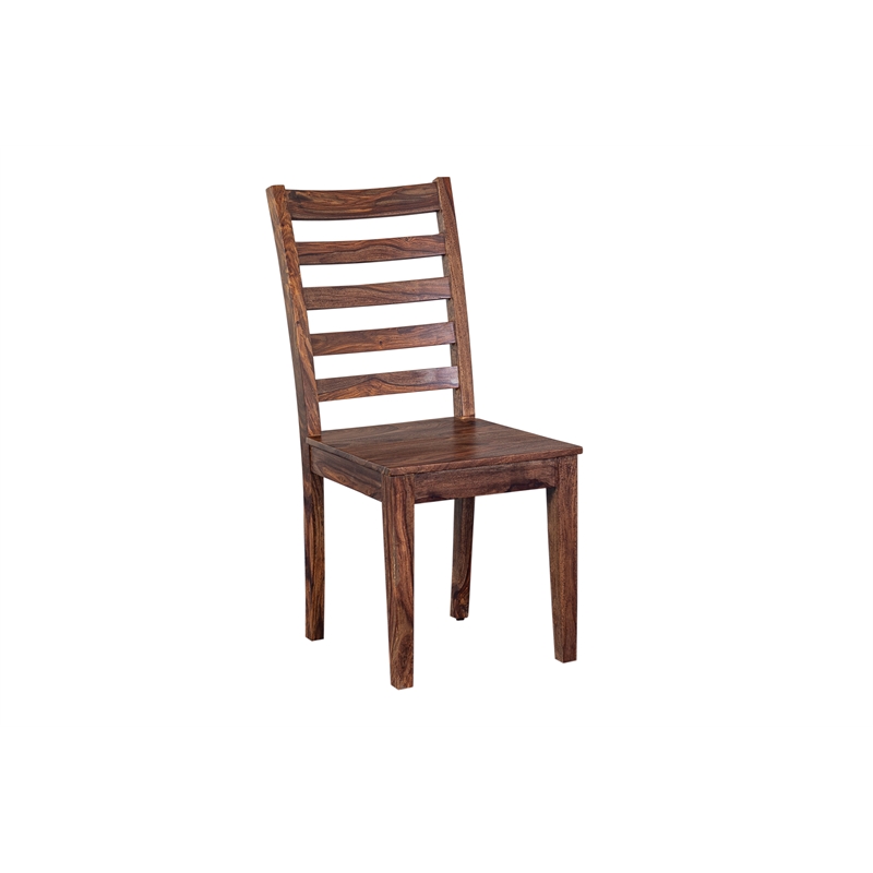 Porter Designs Sonora Solid Sheesham Wood Dining Chair - Brown
