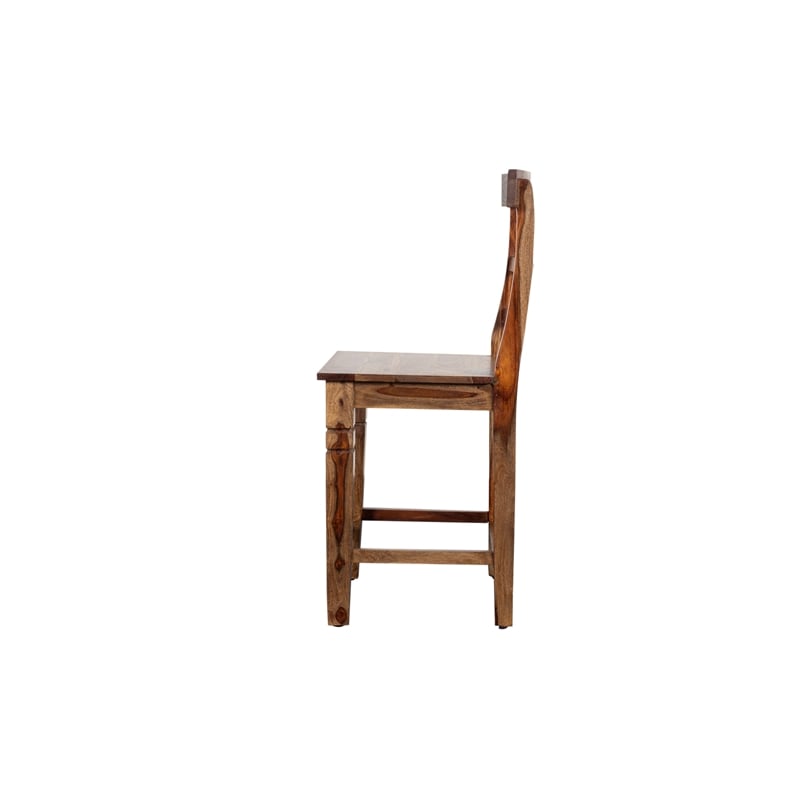 Porter Designs Taos  Counter Chair in Brown (Set of 2)