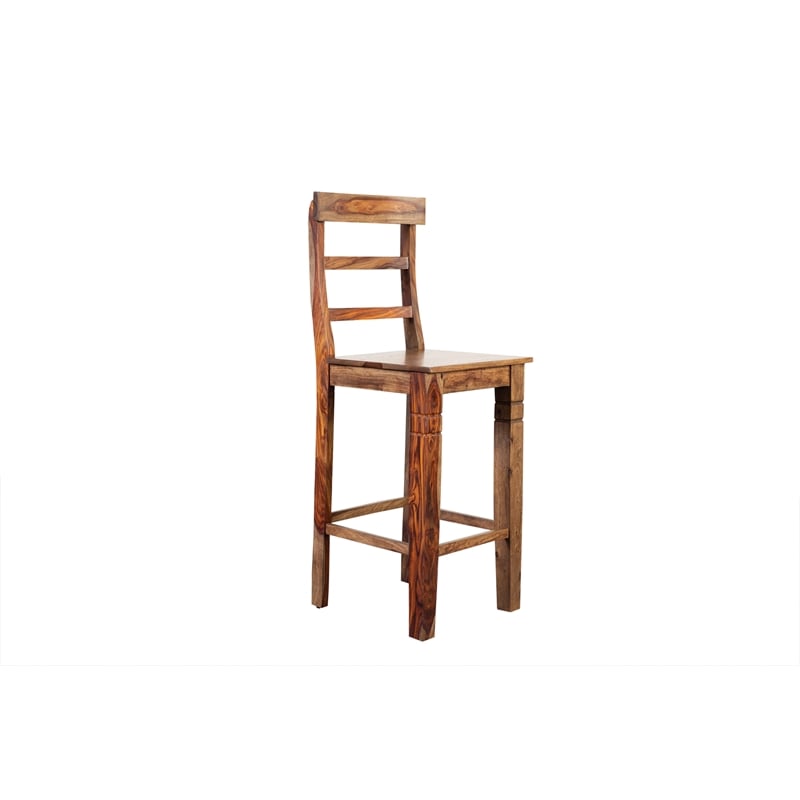 Porter Designs Taos  Bar Stool in Brown (Set of 2)
