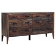 Porter Designs Fall River Solid Sheesham Wood Dresser - Brown.
