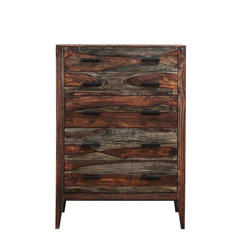 Porter Designs Fall River Solid Sheesham Wood Chest - Brown