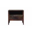 Porter Designs Fall River Solid Sheesham Wood Nightstand - Brown.