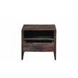 Porter Designs Fall River Solid Sheesham Wood Nightstand - Brown.