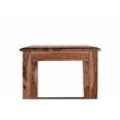 Porter Designs Sonora Solid Sheesham Wood End Table in Brown