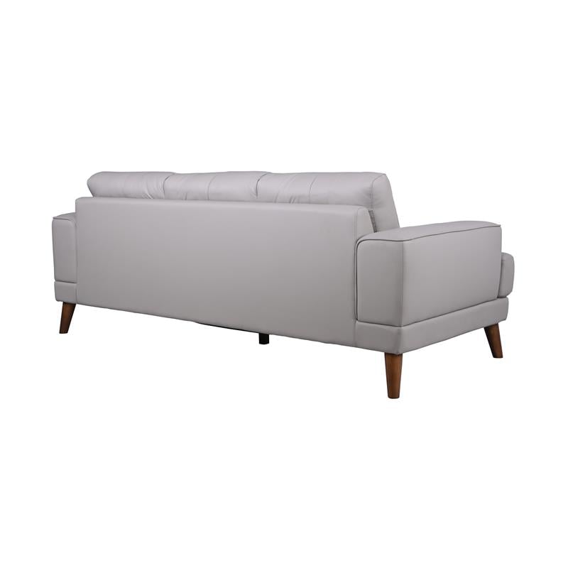 Porter Designs Anzio Top Quality Leather Sofa - Cream