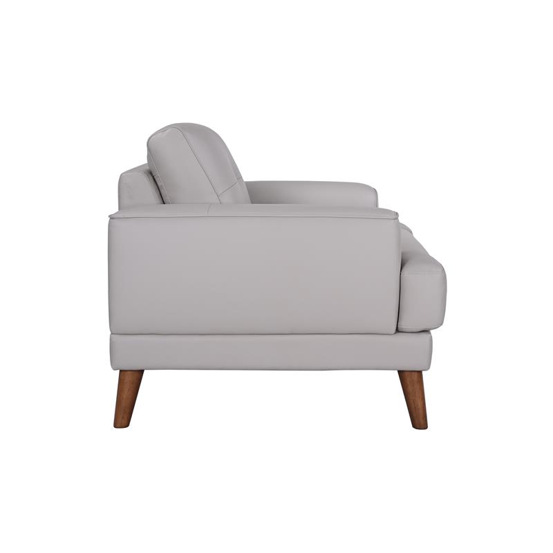 Porter Designs Anzio Top Quality Leather Chair - Cream